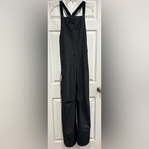 Patagonia Men’s Large Powder Town Bib Snow Pants Black NWT Ski Snowboard
